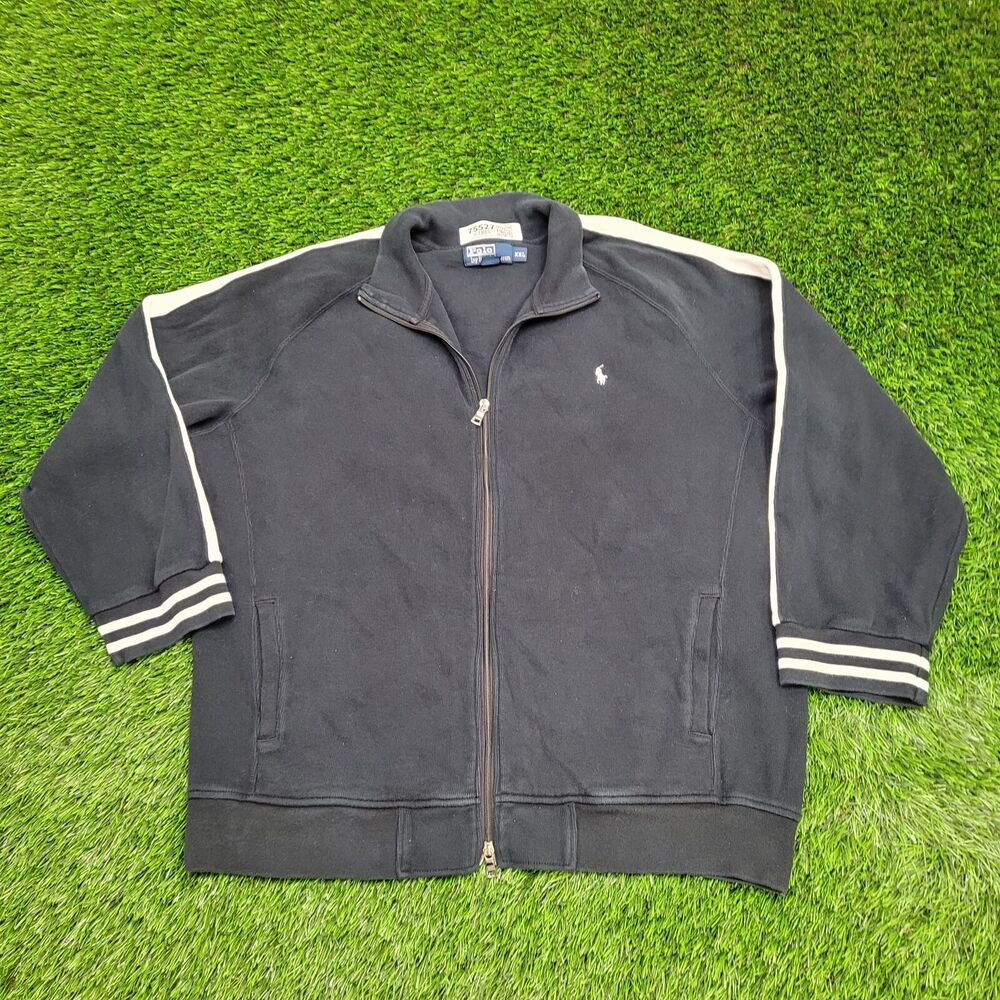 Ralph-Lauren Track Jacket 2XL 25x27 Faded Black